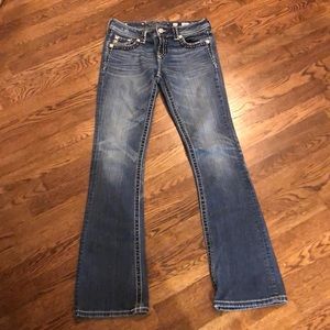 Women’s Miss Me signature-rise bootcut jeans 27